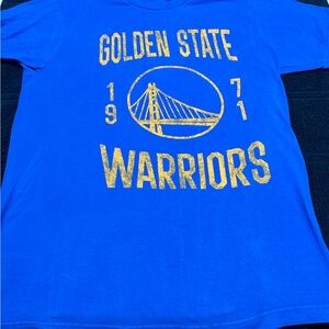 Golden State Warriors  Blue Graphic Tee